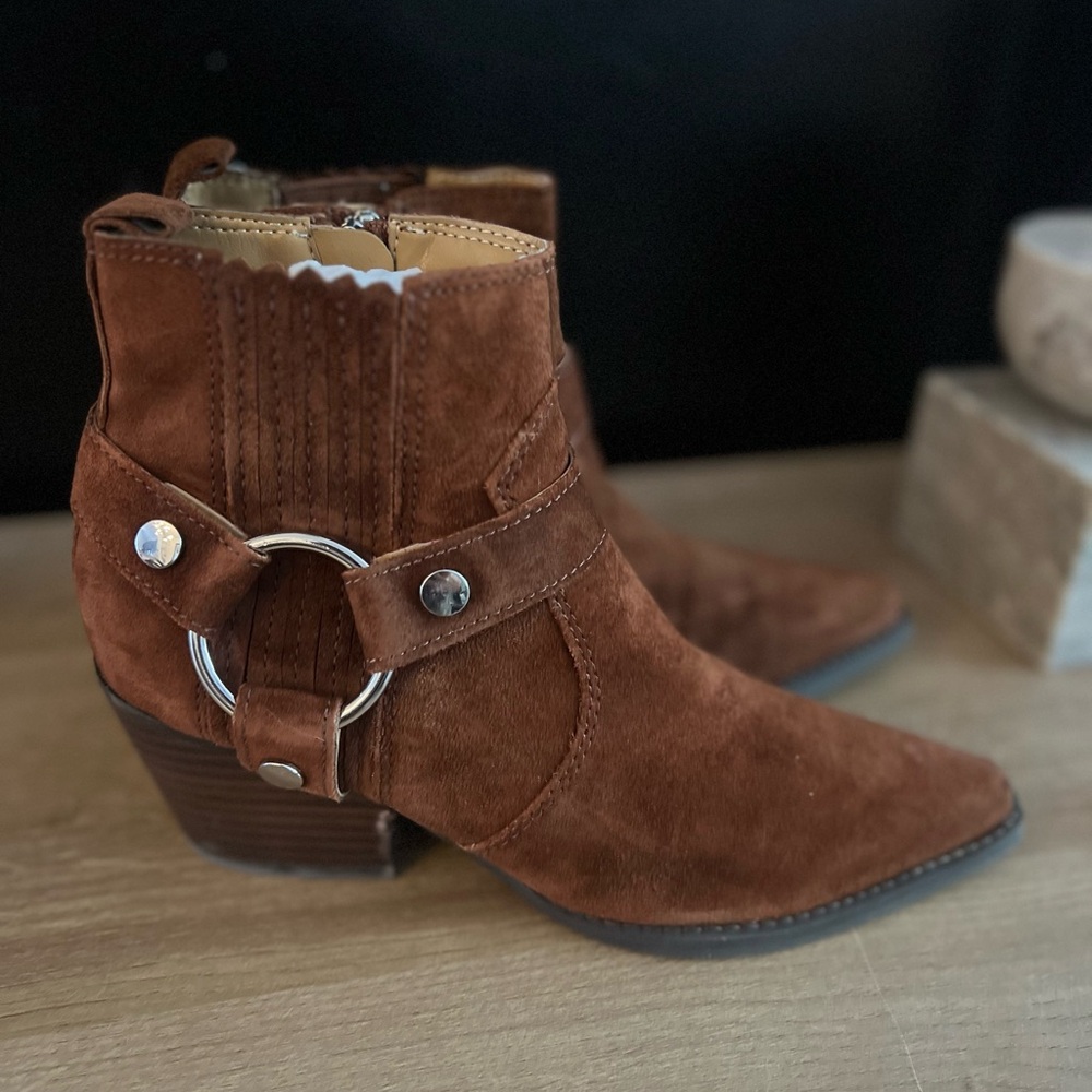 Marc Fisher Halie Harness Bootie